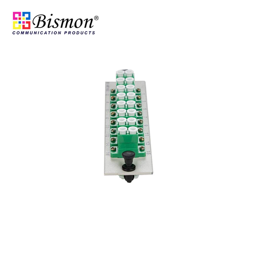 16 LC/APC Snap-in adapter Plate Single-mode Full set
